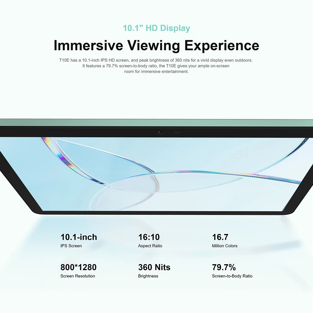 Android 13タブレット,認定ブルーライトディスプレイ,オクタコアt606,DOOGEE-T10Eインチhd,8mp,10.1 mahバッテリー,6580