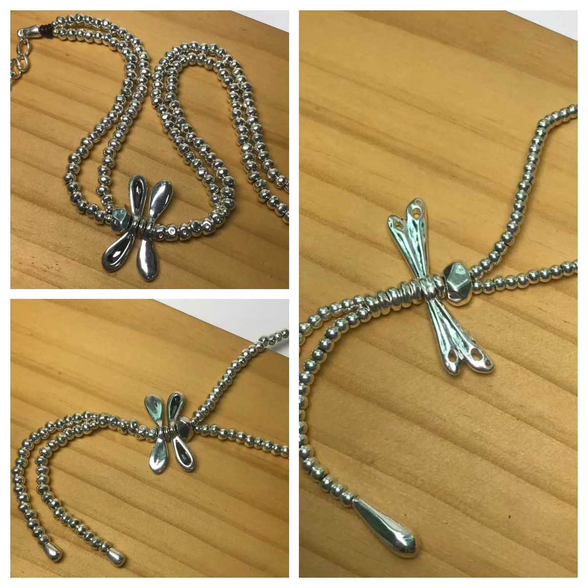 

2025 Classic Popular Jewelry, 925 High-quality Many Styles of Padlocks with Dragonfly Pendants Can Be Stacked and Adjusted