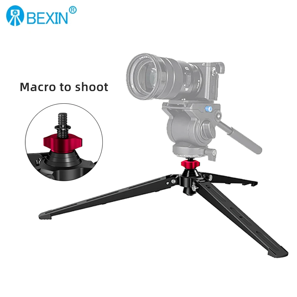 

BEXIN ST-4 кронштейн для штатива, мини-настольный штатив для фотосъемки, адаптер 3/8 дюйма, кронштейн для DSLR-камеры, штатив, монопод