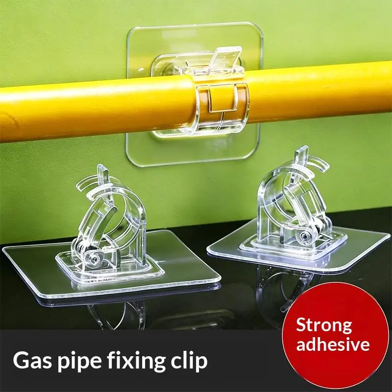 No Drill Curtain Rod Brackets Adjustable Self Adhesive Hooks for Curtain Rod Installation in Apartments Rented Rooms and Offices