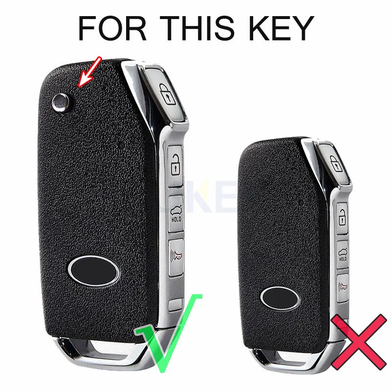 Remote FLIP Key Case For Kia Sportage Ceed Sorento Cerato Forte Silicone Fob Shell Cover Skin Holder 2017 2018 2019