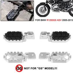 Footrest For BMW R1200GS Adventure OC 2005-2012 R1200 GS ADV Motorcycle Wide Billet Rests Padel Detachable Rubber Cover Footpeg