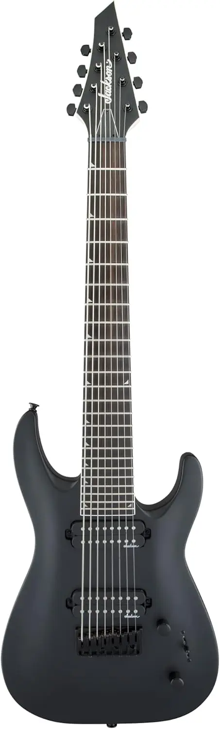 Electric Guitar - Satin Black Bundle with Cable, Tuner, Strap, Picks, and Austin Bazaar Instructional DVD