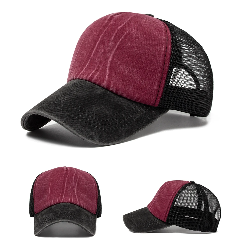CNC Baseball Cap Männer Trucker Hut Mode Snapback für Frauen Hip Hop Vintage Sommer Visier Mesh Caps männlich y2k lässig im Freien – Detail 6