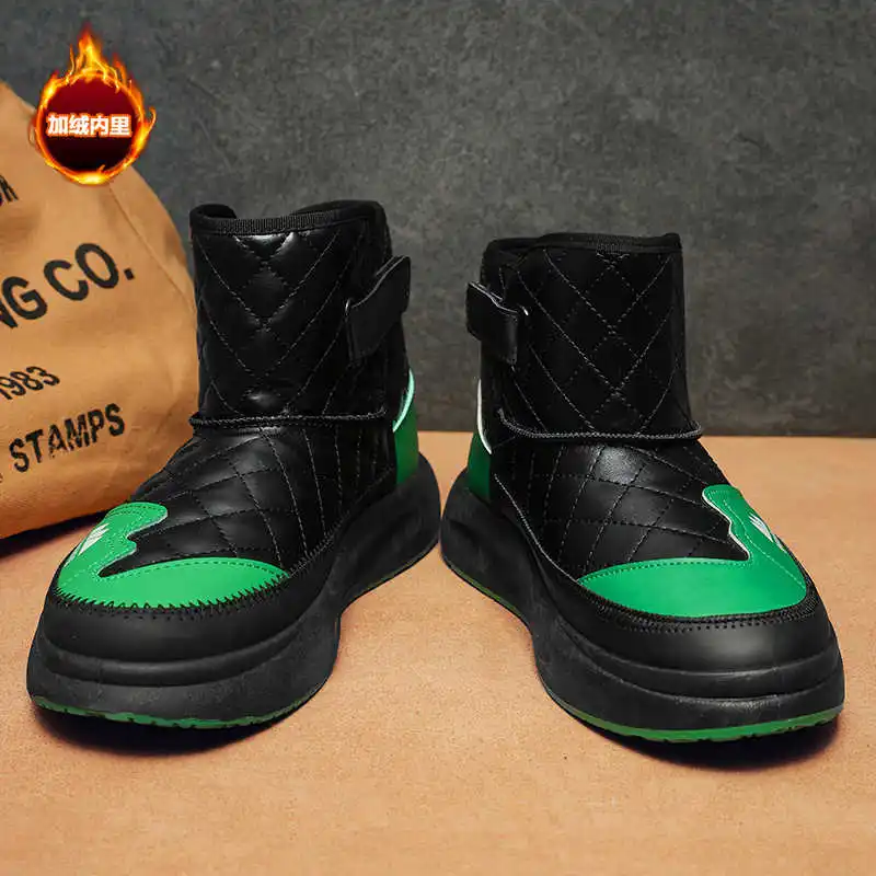 

Мужская походная обувь Hi Top Ecoleather, забавная обувь, походная обувь, мужские кроссовки, комплект спортивных технологий, поставщики