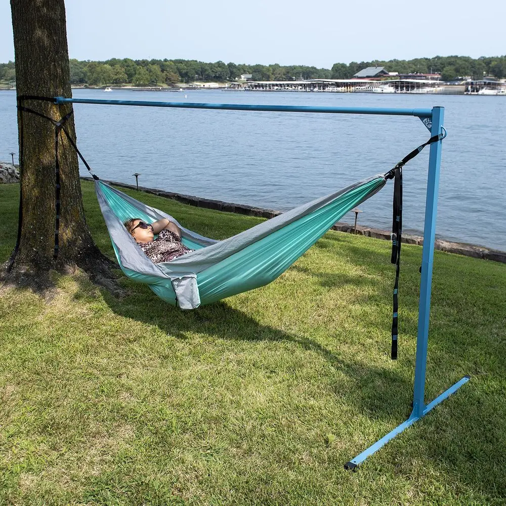 Single Point Portable Hammock Stand Perfect for Lounging amp Camping Hammocks Hang Around amp Enjoy The Outdoors Up to 400lbs C
