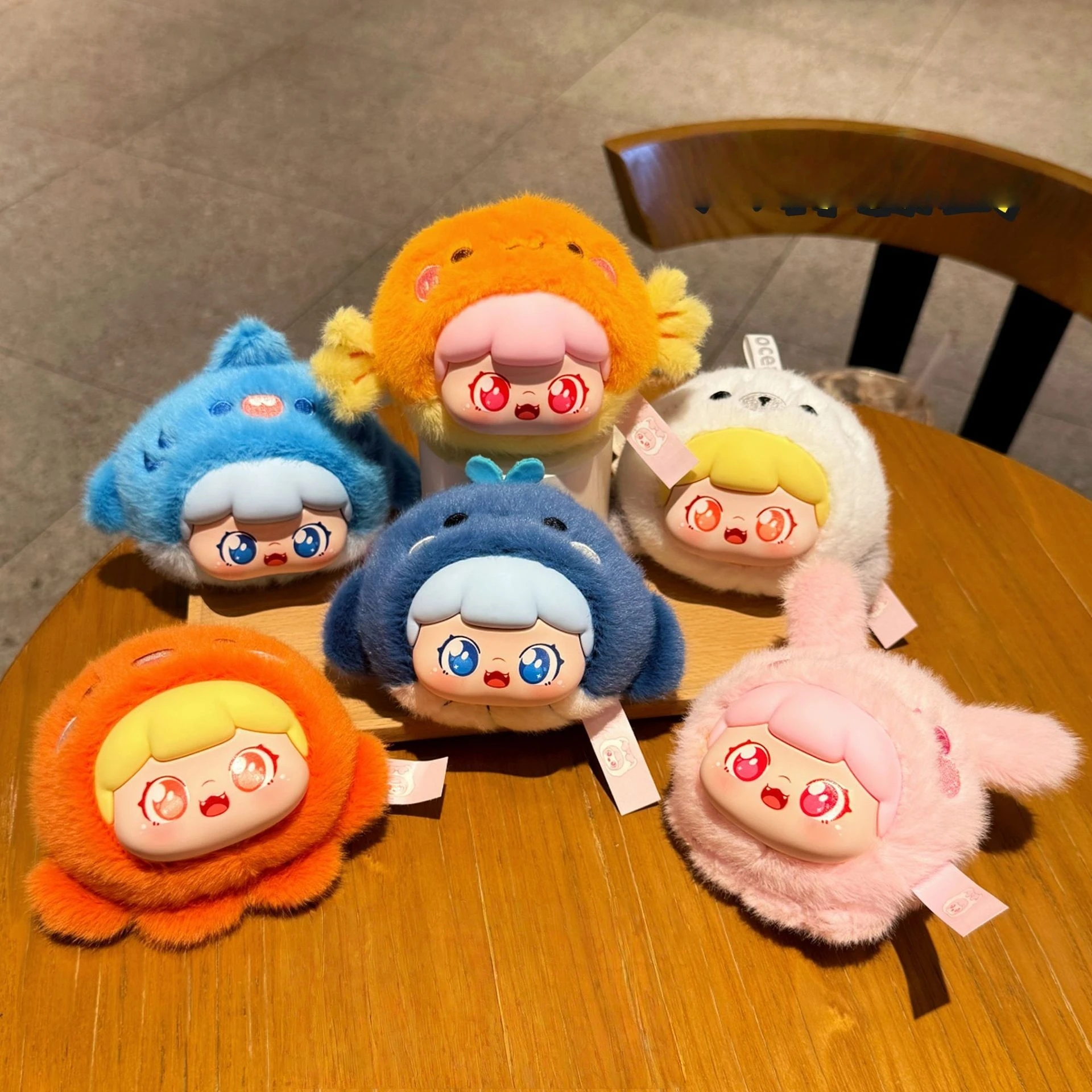

New Samuel Ocean General Mobilization Plush Bag Cute Pendant Doll Keychains Small Accessories Gift