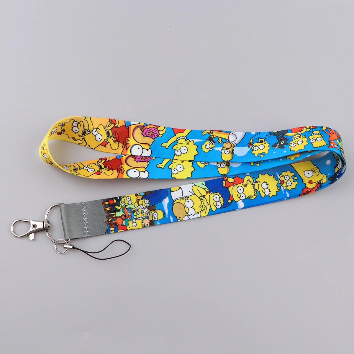 Cartoon Characters Credential Holder Comedy Neck Strap Lanyards for Key ID Card Gym USB Badge Holder Keyring Accessories