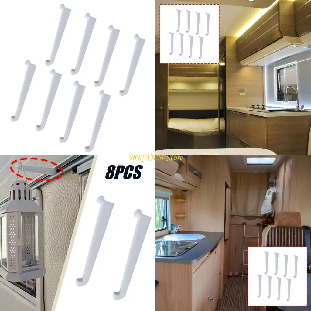 

RVs Trailer Mountable Hanger Storage Hook For Camping Essentials 68UF