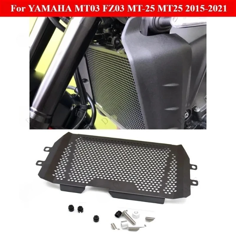 

Motorcycle Radiator Grille Guard Protector Cover For YAMAHA MT03 FZ03 MT-25 MT25 2015 2016 2017 2018 2019 2020 2021