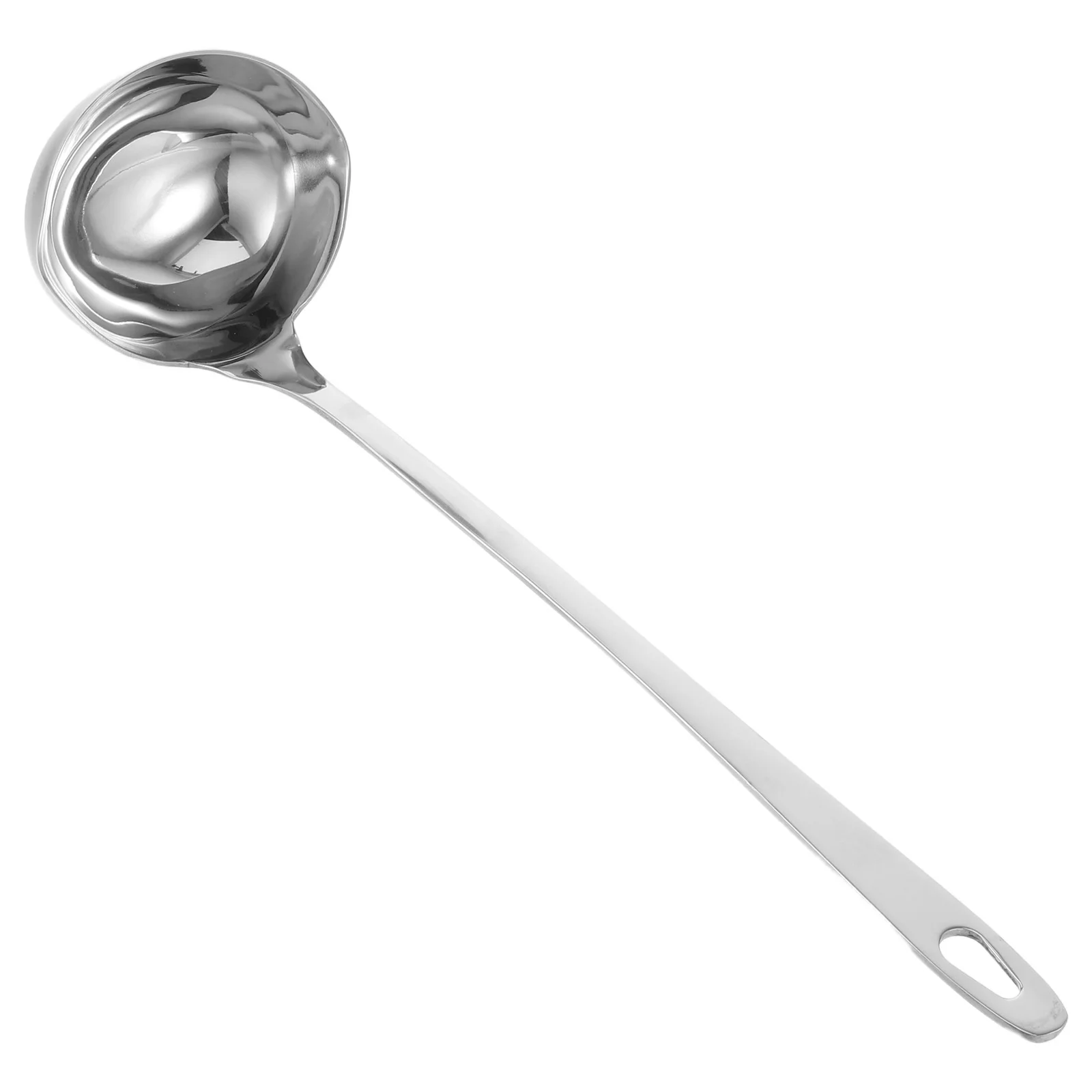 

Double Mouth Spoon Household Soup Ladle Stainless Steel for Home Cooking Scoop 201 Metal Chafing Dish