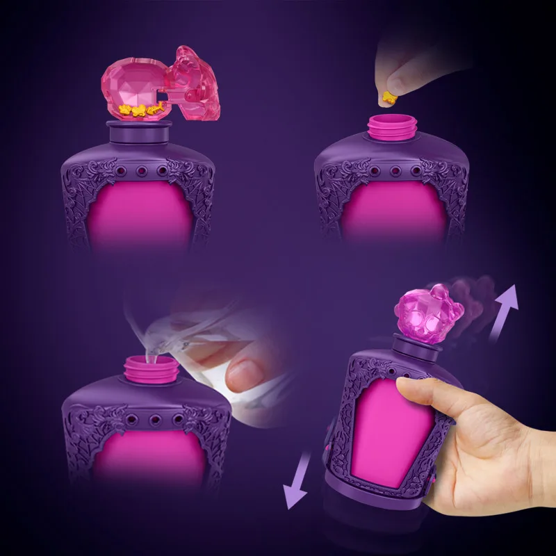 Véritable en stock Monster High Potions Mini Q. Version aléatoire 1pc Mini enfants jouet poupée mignonne article à la mode enfants cadeaux d'anniversaire