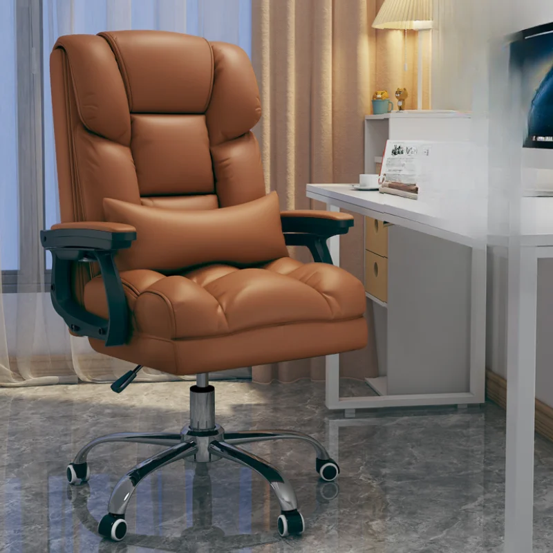 Fancy Design Office Chair Computer Executive Ergonomic Mobile Office Chair Comfy Design Study Silla Oficina House Accessories