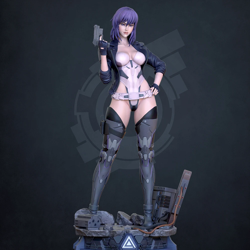 

1/24 Sexy Girl Motoko Resin Model Figure Toy Craft Unassembled Miniature Reduction Statue Unpainted Kit