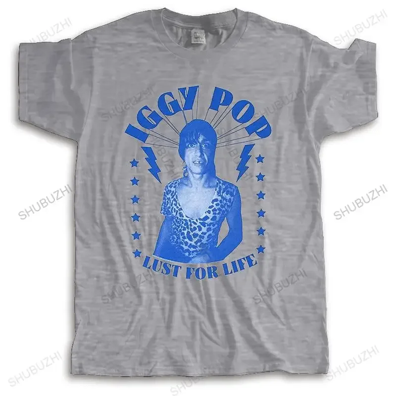 IGGY POP LUST FOR LIFE WHITE T-SHIRT NEW OFFICIAL ADULT BAND MUSI Brand Cotton T shirt Drop Shipping Brand Clothing