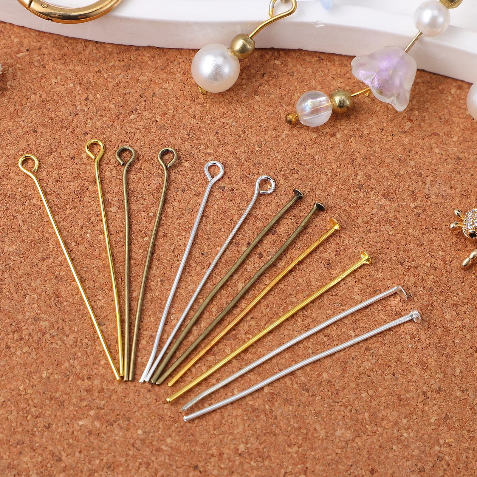 

Jewelry Making Supplies for Adults Beaded Accessories Beading Head Pins Scalp Tools Iron
