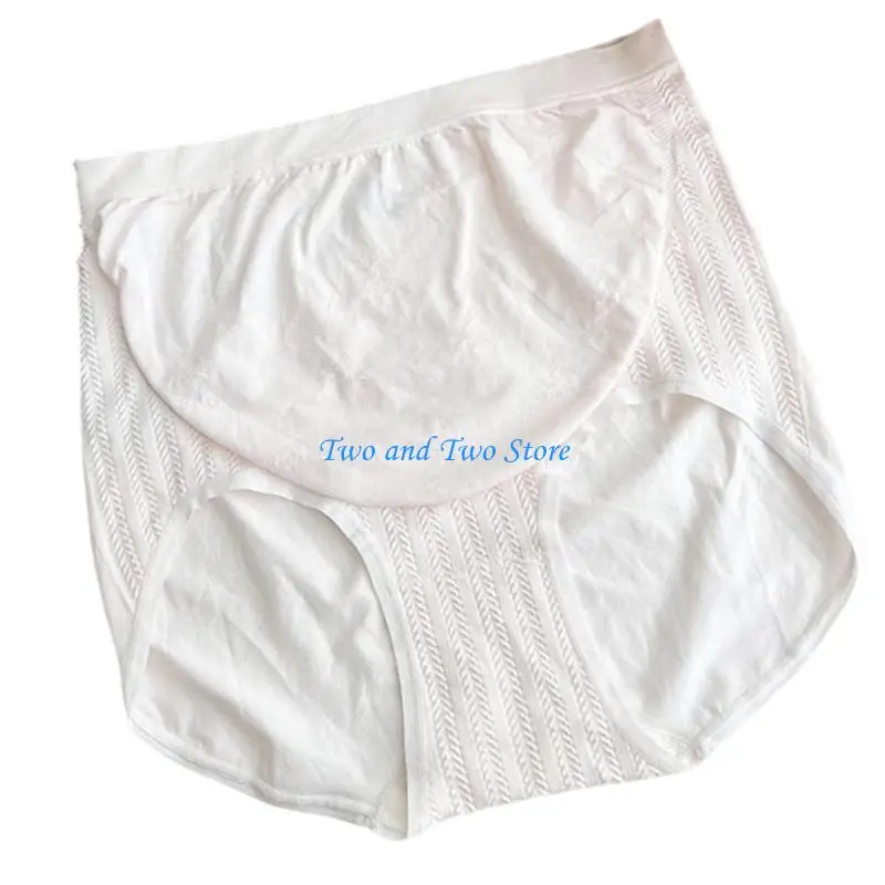 

HX6F Seamlessly High Waist Maternity Underwear For Pregnancy Belly Support Comfort