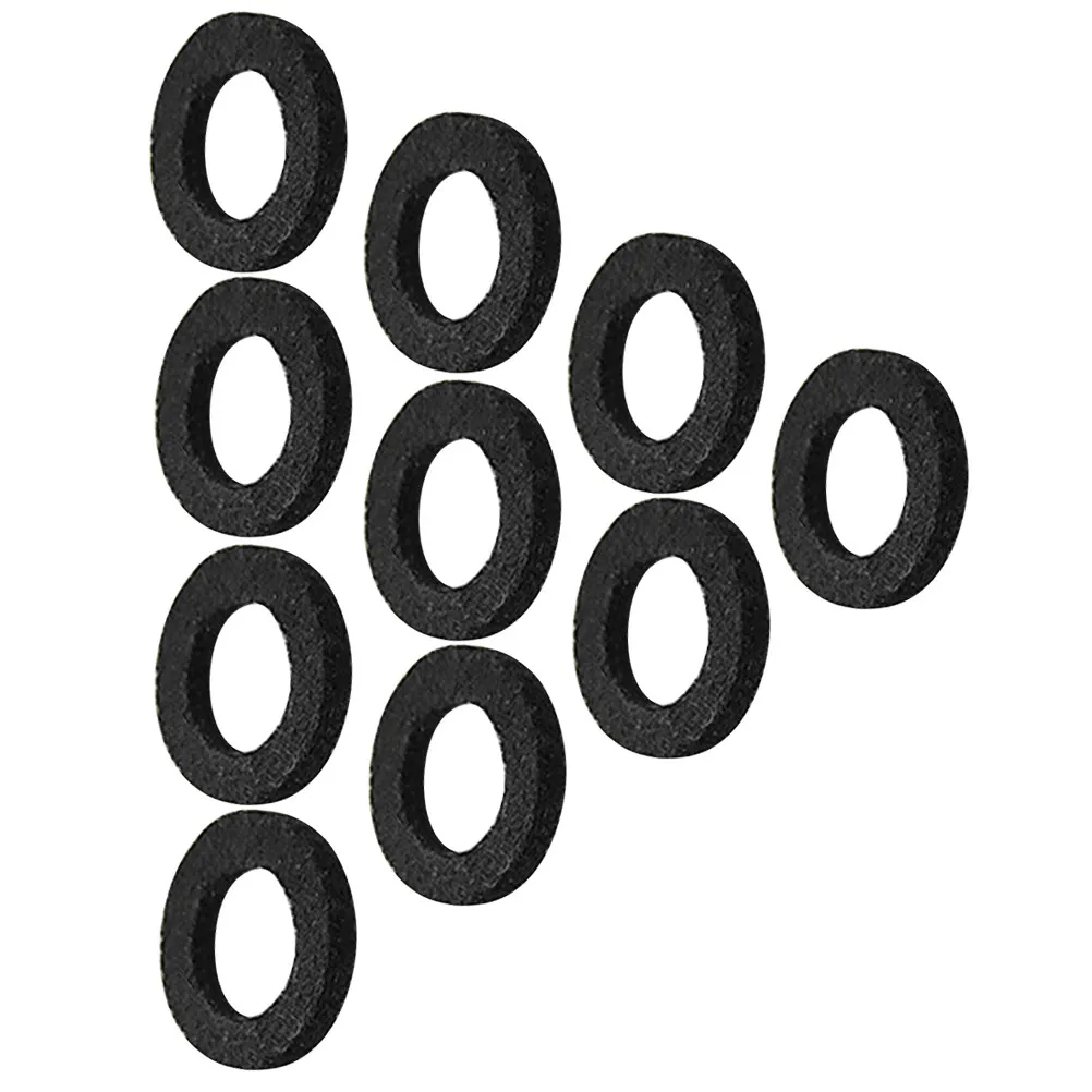 10 unidades de almohadillas de fieltro para trompeta para mejorar la estabilidad de las llaves y prolongar la vida útil, artesanía de alta calidad, diseño ligero