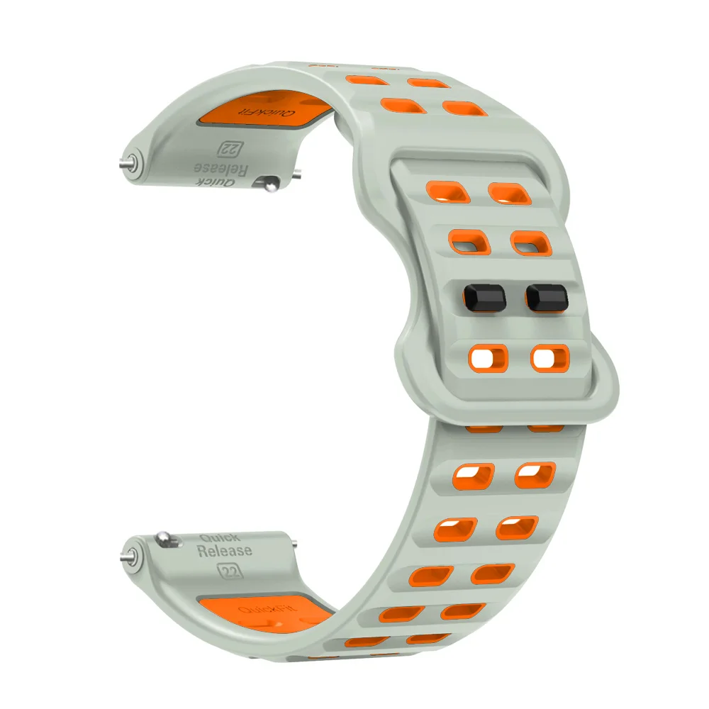 Silicone 22mm Strap For Garmin Venu 3 Forerunner 255 Music 265 Mesh Watch Band For Vivoactive 4/Venu 2 Watchband Sports Bracelet