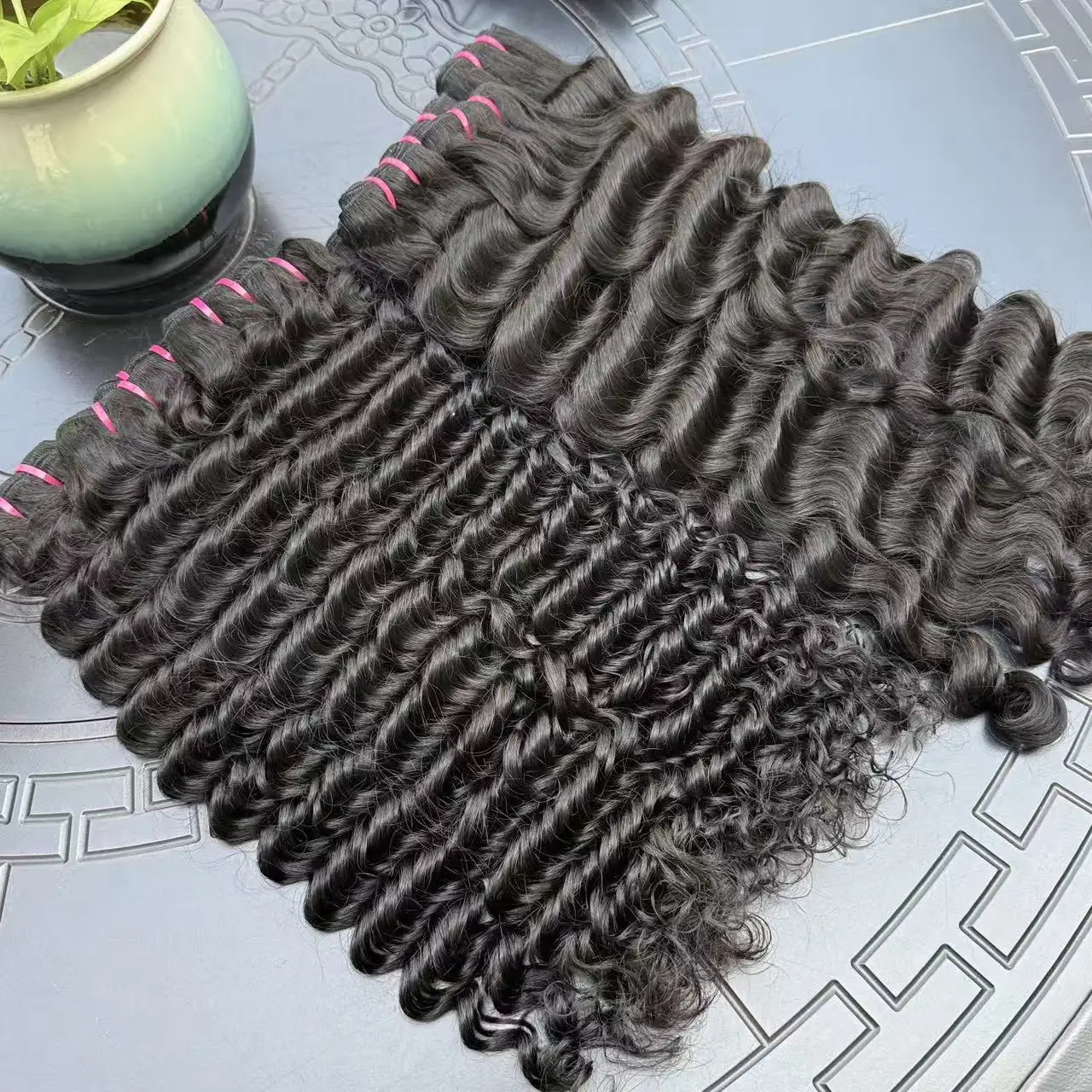 

Vbeauty вьющиеся пучки человеческих волос 100% человеческие волосы бразильское плетение девственные человеческие волосы натуральные волосы