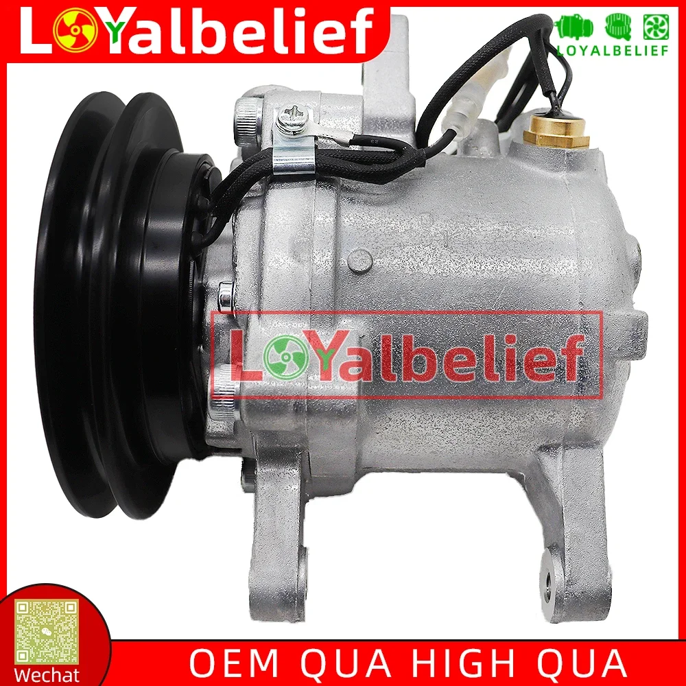 Air Conditioning AC Compressor For Kubota Tractor M108S M5040 M7040 M8540 M9540 4472605781 447280-3090 3C581-50060 3C581-97590