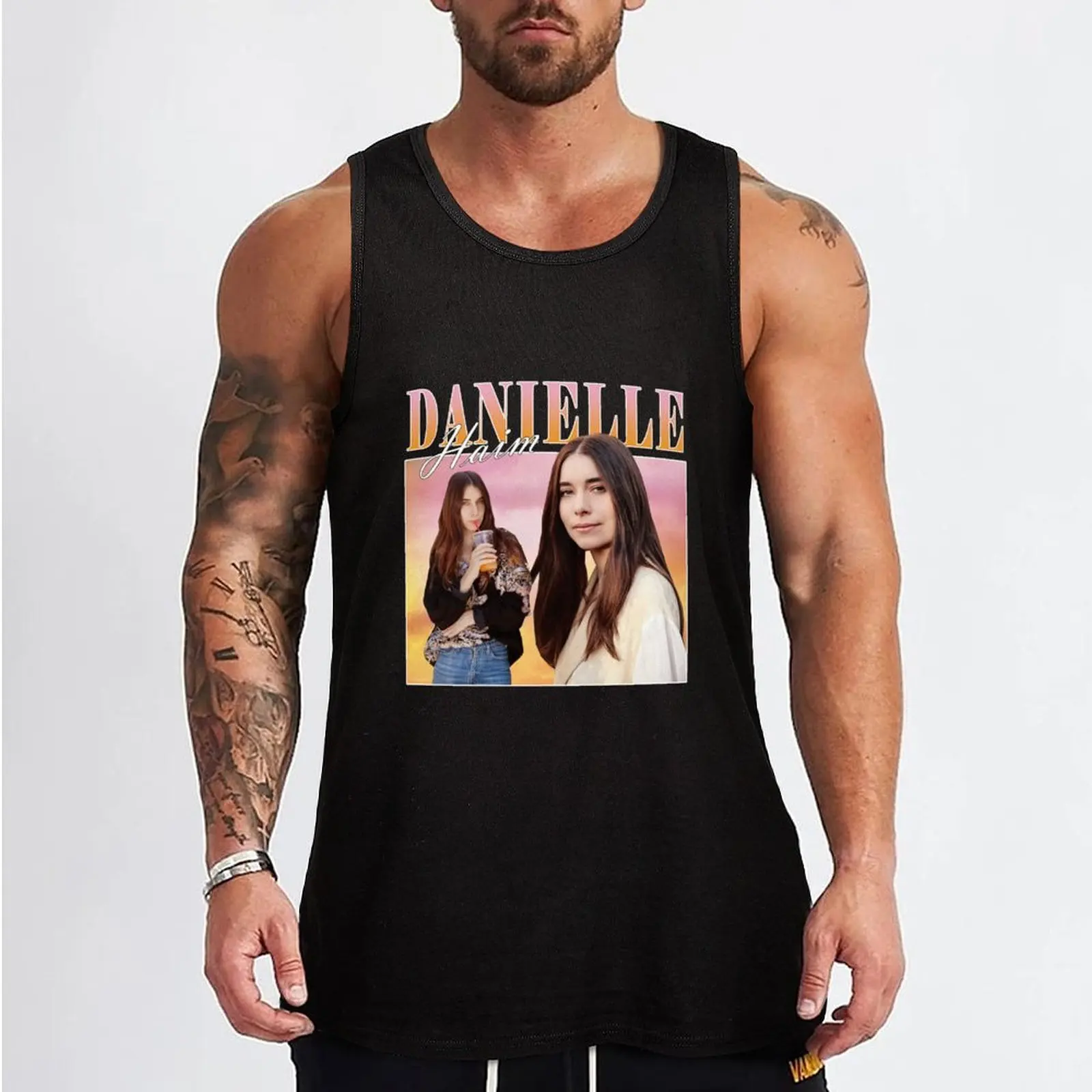 Danielle Haim Homage Tee Tank Top sports t-shirts for men sleeveless jackets Fitness men clothing anime t-shirts