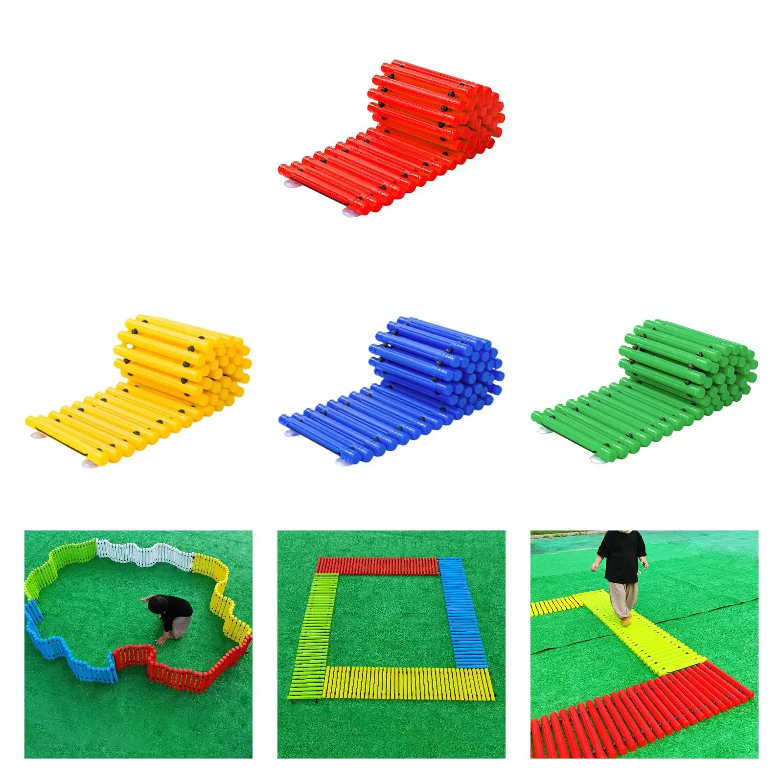 Balance Path Board ,Touch Beam Bridge ,Kindergarten Balance Trail, for Outdoor Indoor