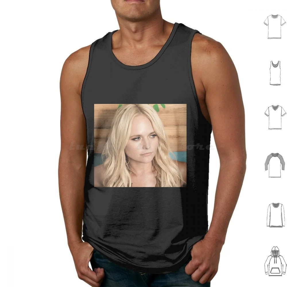 Miranda Lambert Kerosene Tank Tops Vest Sleeveless Miranda Lambert Kerosene Mans Short Sleeve Crewneck Cotton Sport