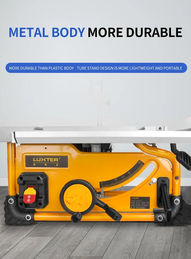 

210mm 1500W Cutting Portable Table Saw For Woodworking Power Saws