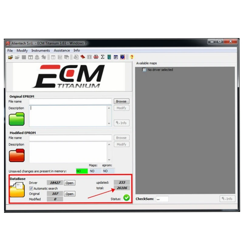 ECM Titanium V1.61 Program Tool and Software with 26100 Driver ECU Multi-languages With 18259+DRIVER Windows10 with CD Free Ship