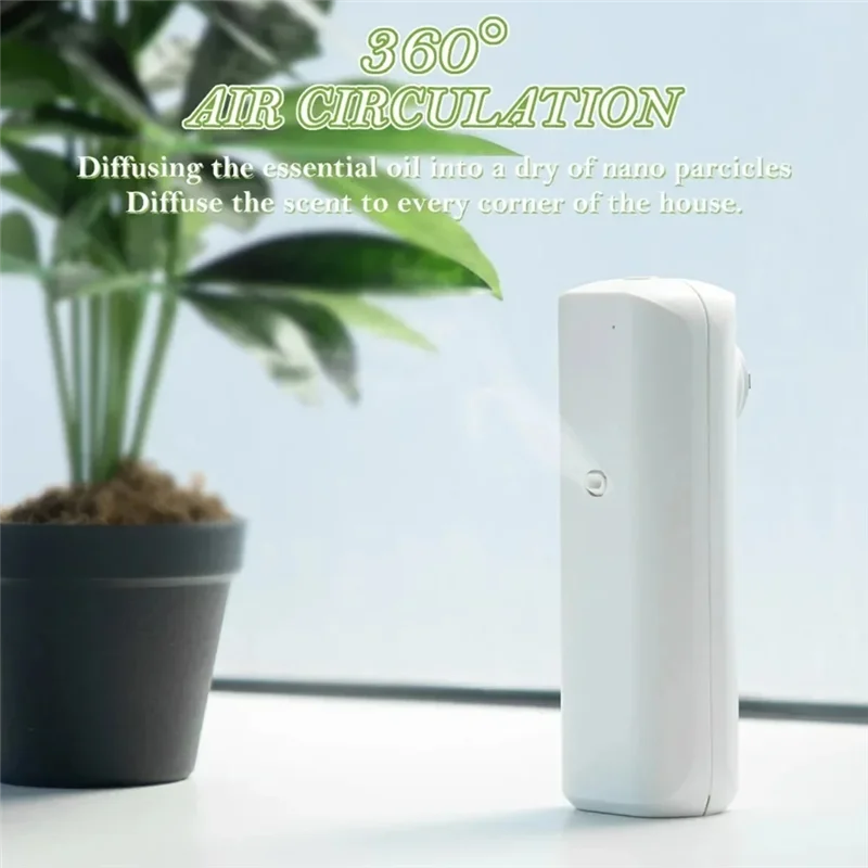 ABBK-Plug Fragranza Fragranza per la casa Diffusore per oli essenziali Spina americana bianca