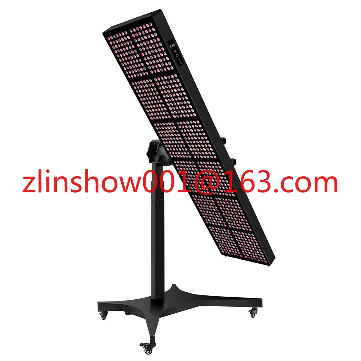 High Quality Custom Aluminum 3600W Black 660NM 850NM Full Body  LED Infrared Bed Red Light Therapy Panel