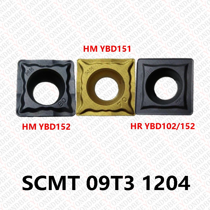 

SCMT SCMT09T304-HM SCMT09T308-HM SCMT120404-HM SCMT120408-HM-HR YBD152 YBD151 YBD102 карбидные вставки токарный станок с чпу