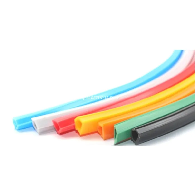 6mm 8mm 10mm Flat Seal  for 20/30/40/45 Series Eu Aluminum Profile Soft Slot Cover/panel 3d Printer C-beam Machine