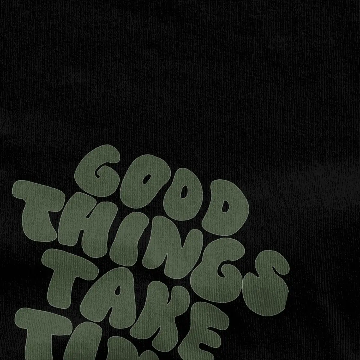 Couple T-Shirt Good Things Take Time Pattern T Shirts Hip Hop Summer Tee Shirt Y2K Basic Print Pure Cotton Tops Gift