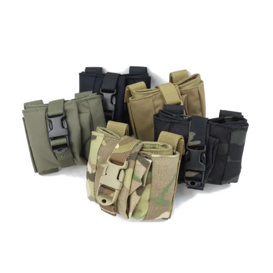 Folding Recycling Bag Style Tactical Belt Waist Seal Sundry Storage Bag 500D