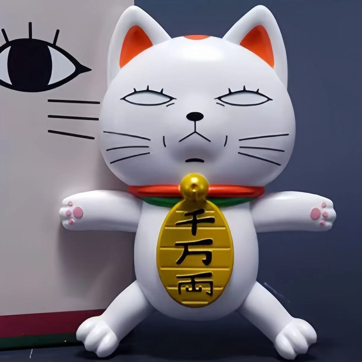 15 centimetri Anime Dan Da Dan Maneki Neko Turbo Granny Action Figurine Modellazione Modello di Gatto Collezione di Giocattoli Pressato Tagliatelle Istantanee Regalo