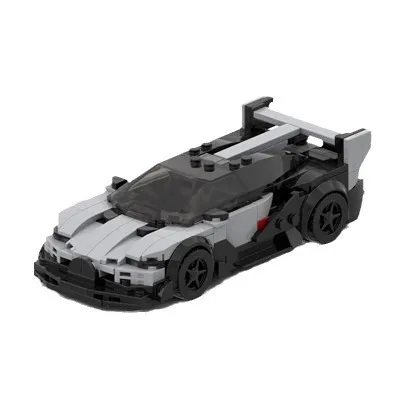 Neue heiße Moc Bugatti Bolide Vision GT Racing Speed Champion Racer Bausteine Ziegel kreative Garage Spielzeug für Jungen Geschenk DIY Set