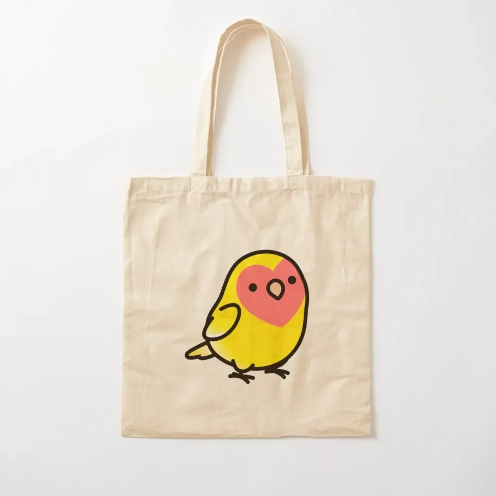 

Lutino Yellow Lovebird Tote Bag Gift Bag Candy Bags Supermarket Folding Bag
