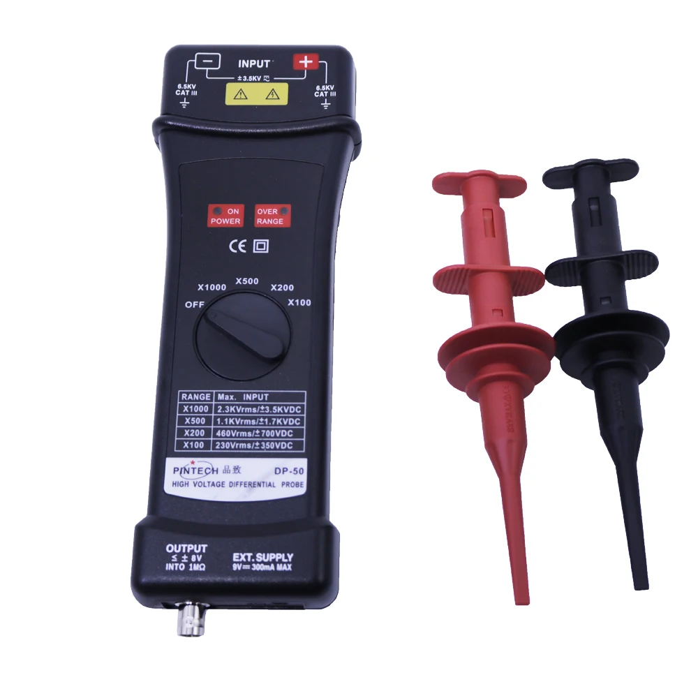 Sonde différentielle haute tension DP-50 (50MHZ, 7000Vp-p) Sonde différentielle