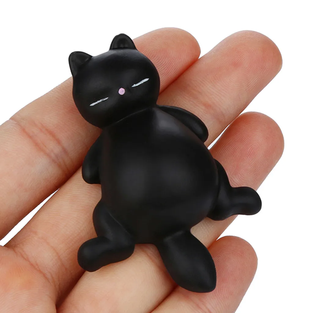 Kawaii Anti Stress Palla Gatto Spremere Giocattolo Squishy Giocattolo di Decompressione Creativo Giocattoli Per Bambini Carino Desktop Decor Giocattoli Alleviare Lo Stress