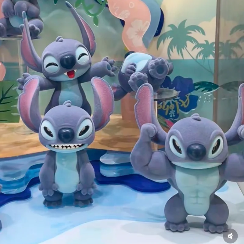 Disponibile Disney Stitch Series Blind Box Kawaii Stitch Battle con Gantu Action Figure Doll Mystery Box Borsa a sorpresa regalo