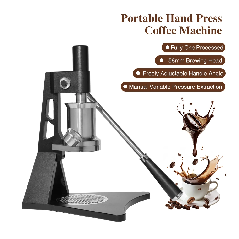 Коммерческий бытовой рычаг 58 мм, заварочная головка, эспрессо-машина, профессиональный итальянский ручной ручной пресс, маленькая кофеварка