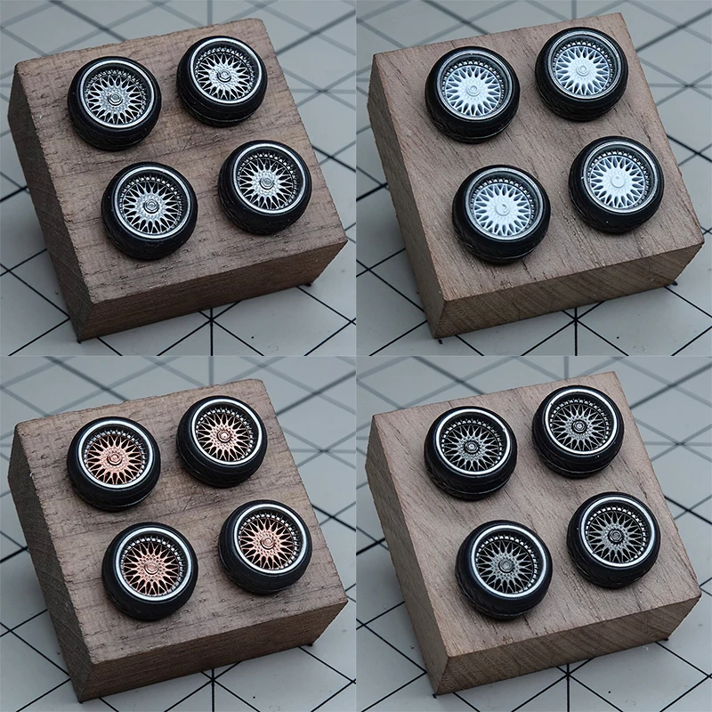 

1:64 Proportion Car Wheel Hub_BBS-Super-RS_6.8mm Shaft Insert Resin Model