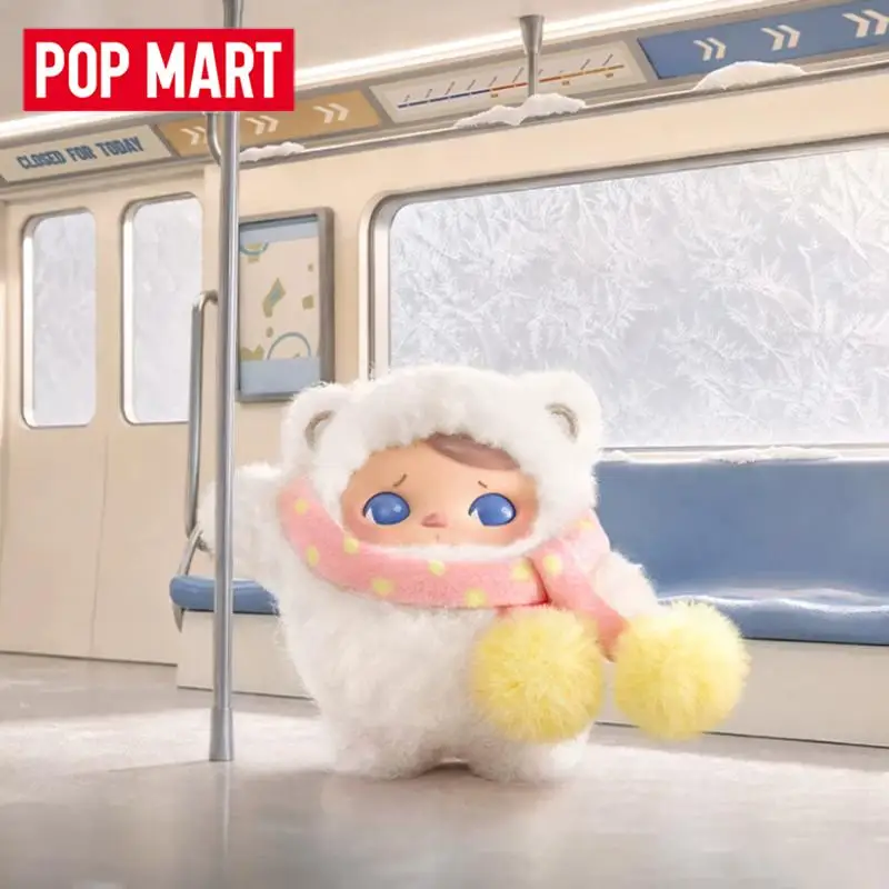 POP MART PUCKY Серия «Сегодня закрыто» Виниловый плюшевый брелок Модные игрушки из сюрприз-бокса Загадочная коробка-сюрприз Фигурка-сюрприз