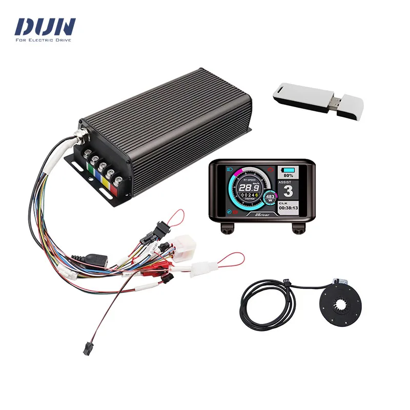 

Контроллер Sabvoton SVMC72150 APT V2 с дисплеем UKC1 и комплектом PAS для 4000-ваттного спицевого двигателя