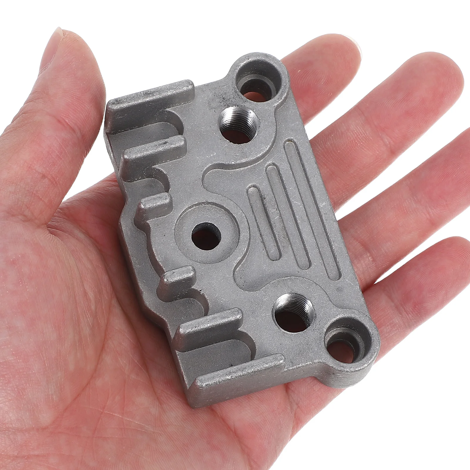 

Metal Motorcycle Engine Oil Cooler Adapter for Off-Road Motorbikes Atvs Engine Oil Cooling Bracket Radiator Adapter Replacement