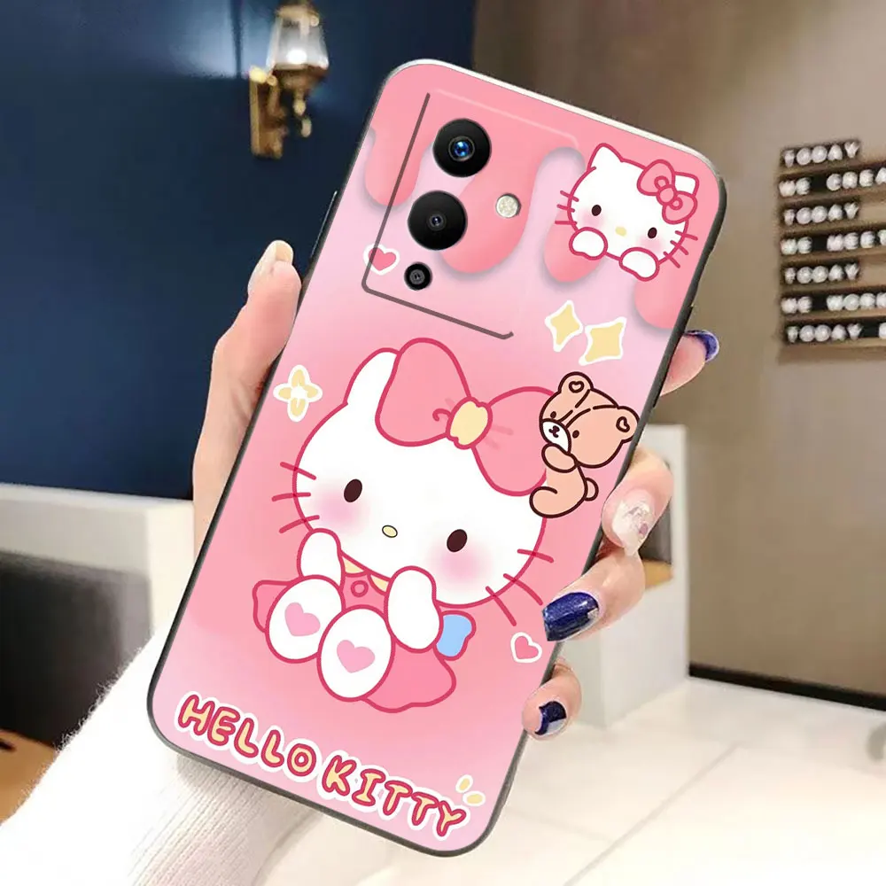 

Kawaii My M-Melody P-Pochacco Custom Phone Case For Infinix NOTE 10 11 11S 12 GT 20 30 40 50 TECNO POVA NEO 2 4 5 6 Pro TPU Case