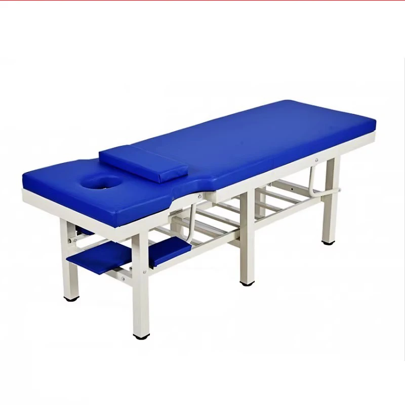 

Metallic Massage Table Folding Bed Steel Salon Furniture Tattoo Stretchers Massage Bed Aethetic Table Camillas Para Lashista