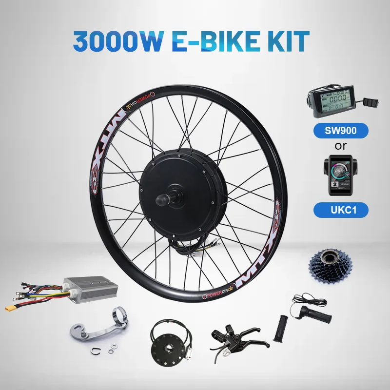 48v-72v 3000w MTX Wheel Ebike E bike Electric Bike Hub Motor Conversion Kit Without Battery